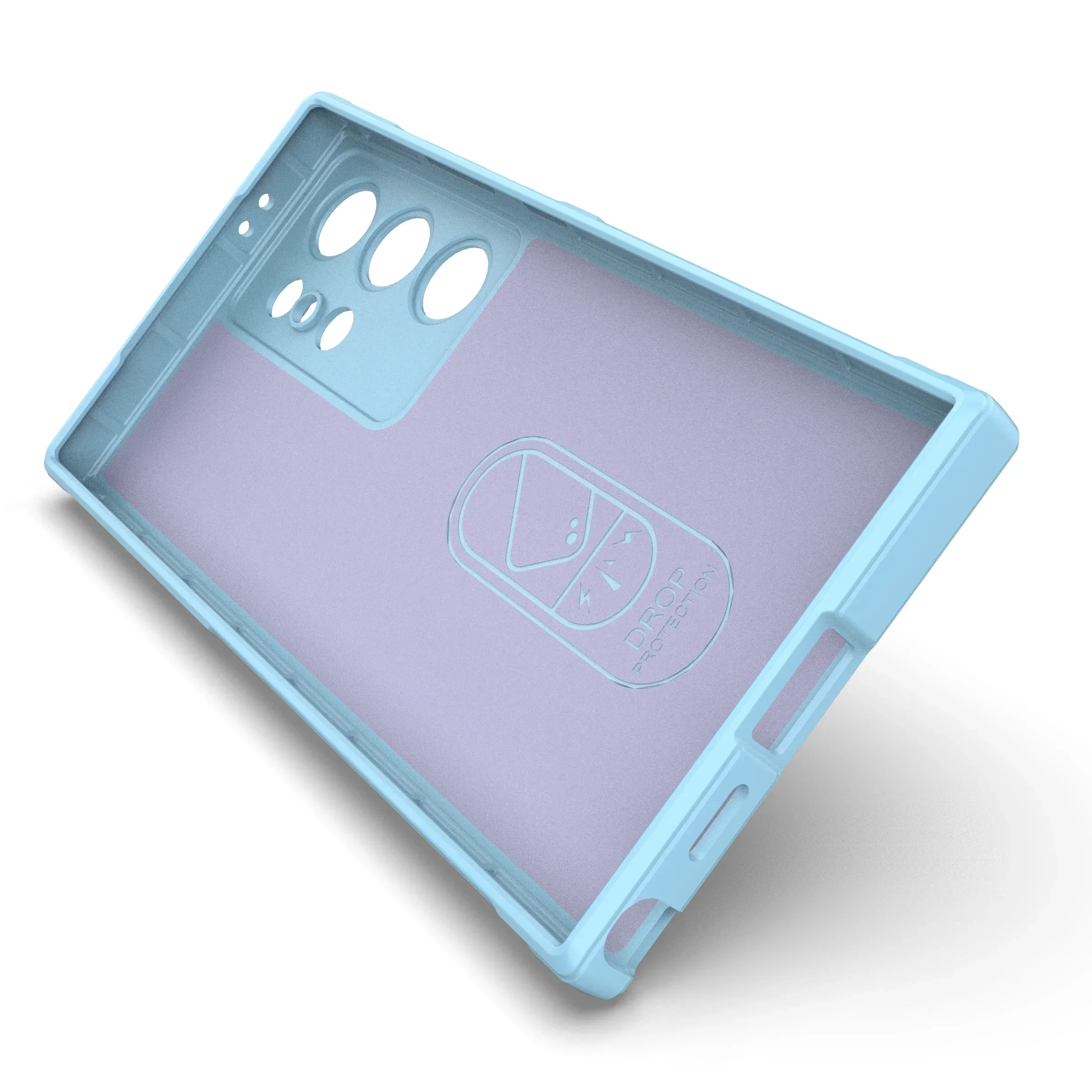 Shockproof Armor Matte Phone Case - Durable TPU Silicone Back Cover