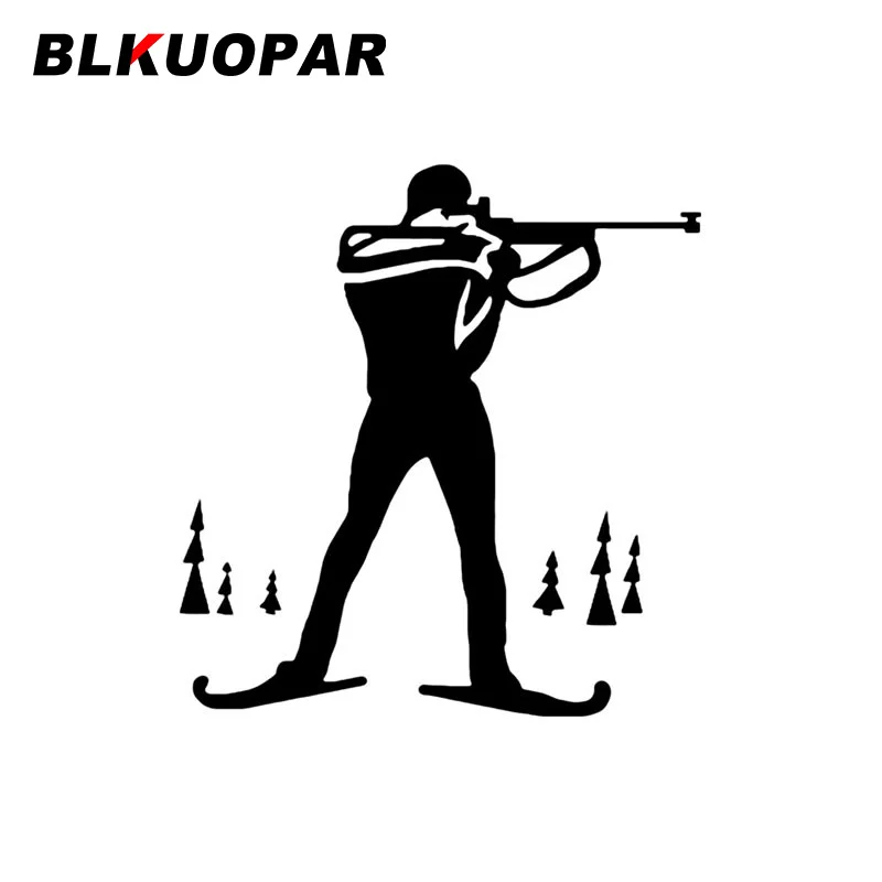 

Наклейки для биатлона и пересеченной местности BLKUOPAR Ange, наклейка для кондиционера, протектор автомобильной двери, виниловые креативные наклейки для мотоциклов