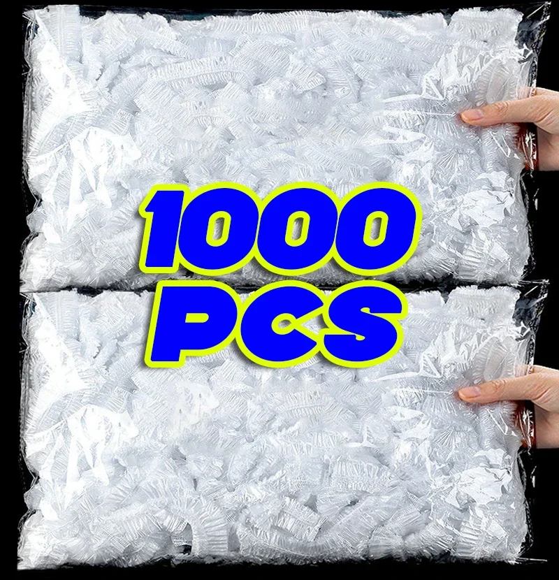 Disposable Elastic Food Fresh-Keeping Covers, Plastic Storage Wrap