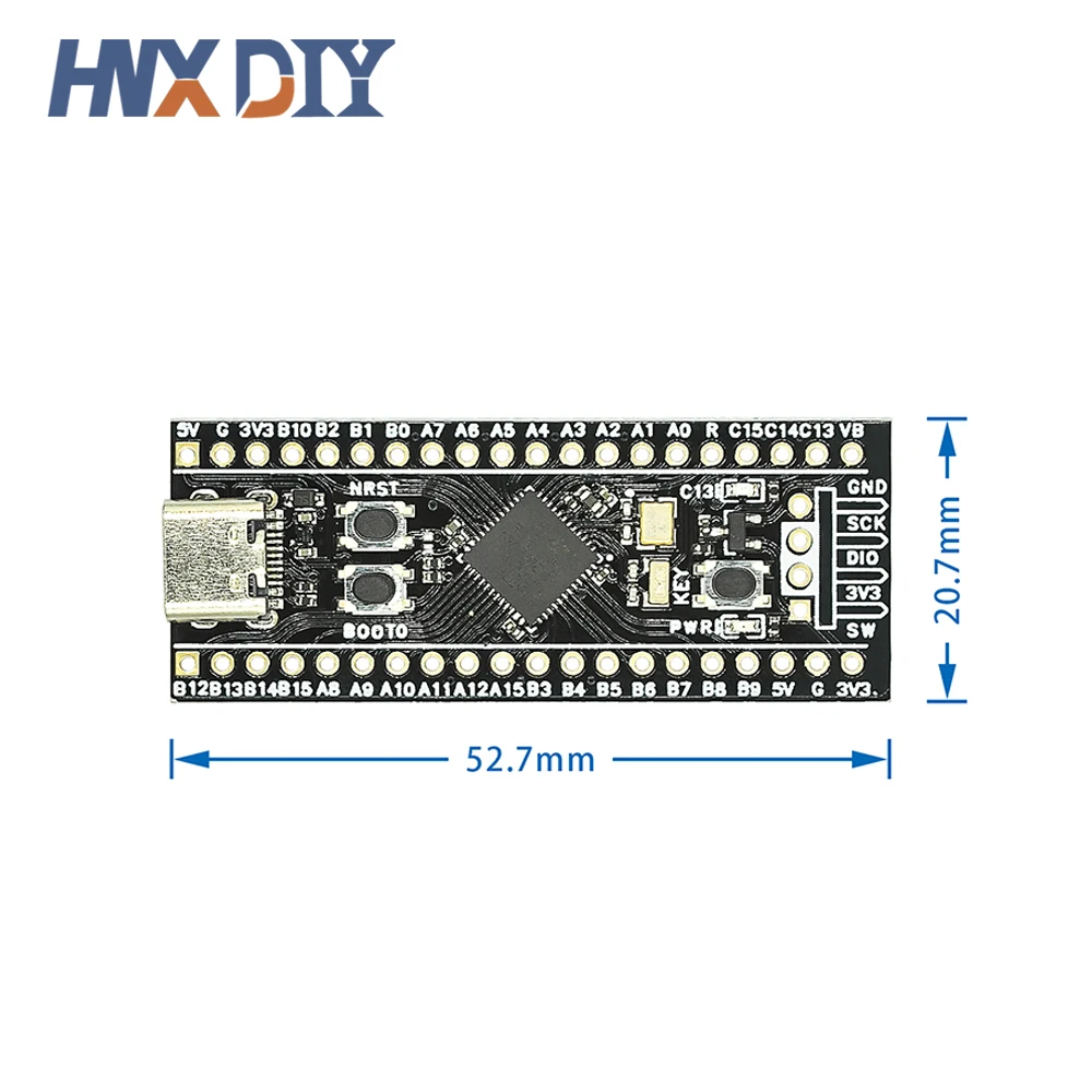 STM32F401 STM32F411 Development Board V3.0 STM32F401CCU6 STM32F411CEU6 STM32F4 Learning Board 84Mhz 64KB RAM 256KB