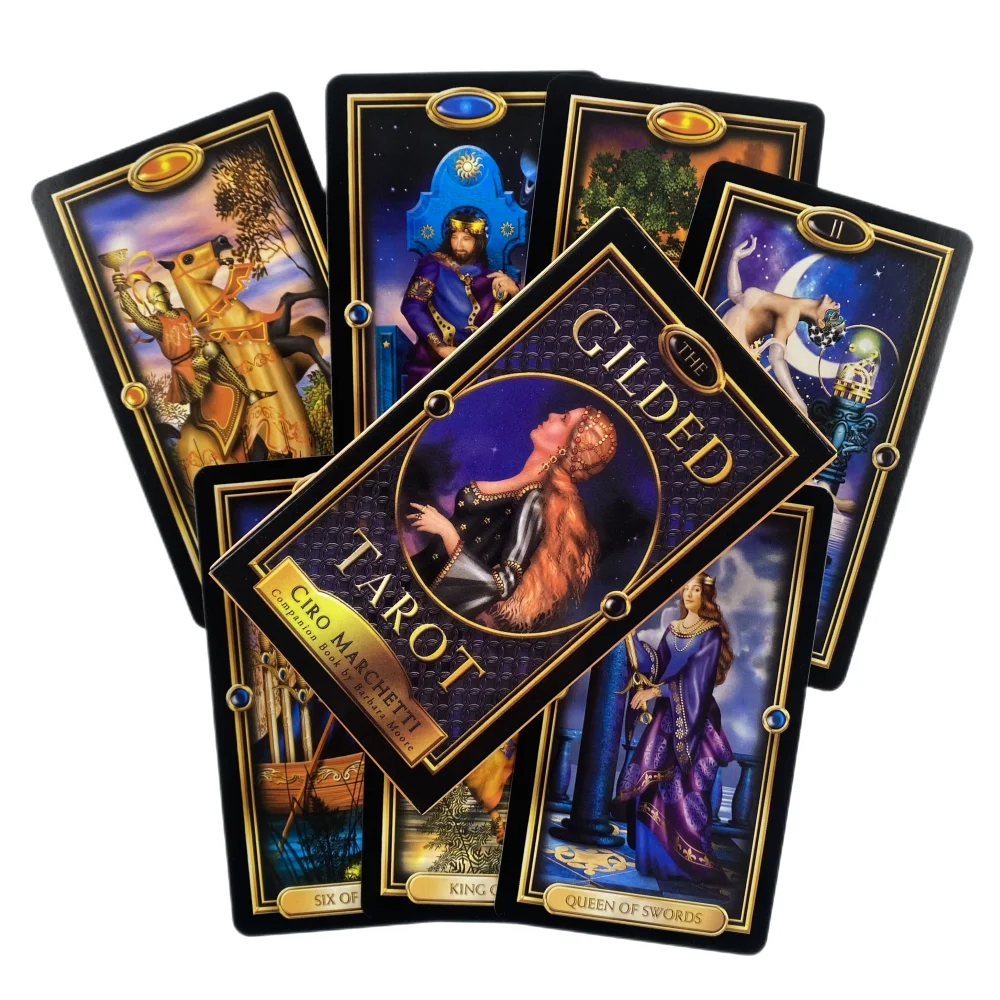 78 Carte dei tarocchi, Angel Tarot Oracle Card, Inglese Completo, Linee Guida per Il Gioco di divinazione per la Vita, Giochi di Carte da Tavolo per Il Gioco del Partito