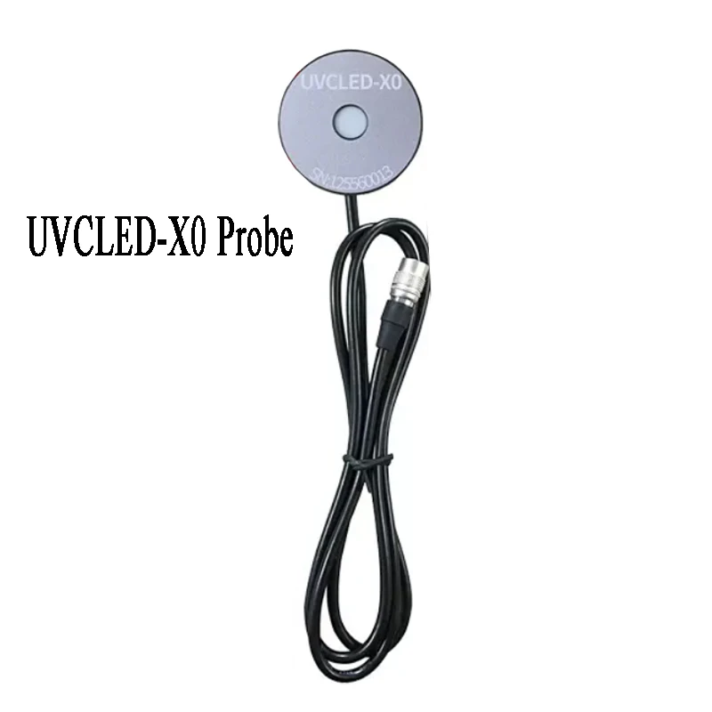 Linshang UVCLED-X0 Probe UVA LED Sensor for LS125 UV Power Meter Test Intensity and Energy of UV LED Point Light Curing