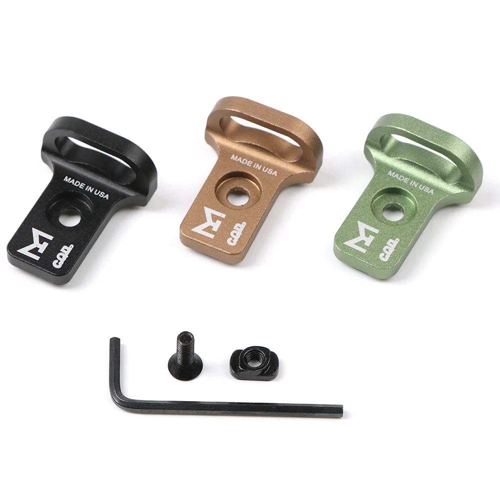 CNC Metal Tactical CQB Shoulder Strap Quick Sling CQD Sling Mount Front QD Sling Mount Adapter MLOK