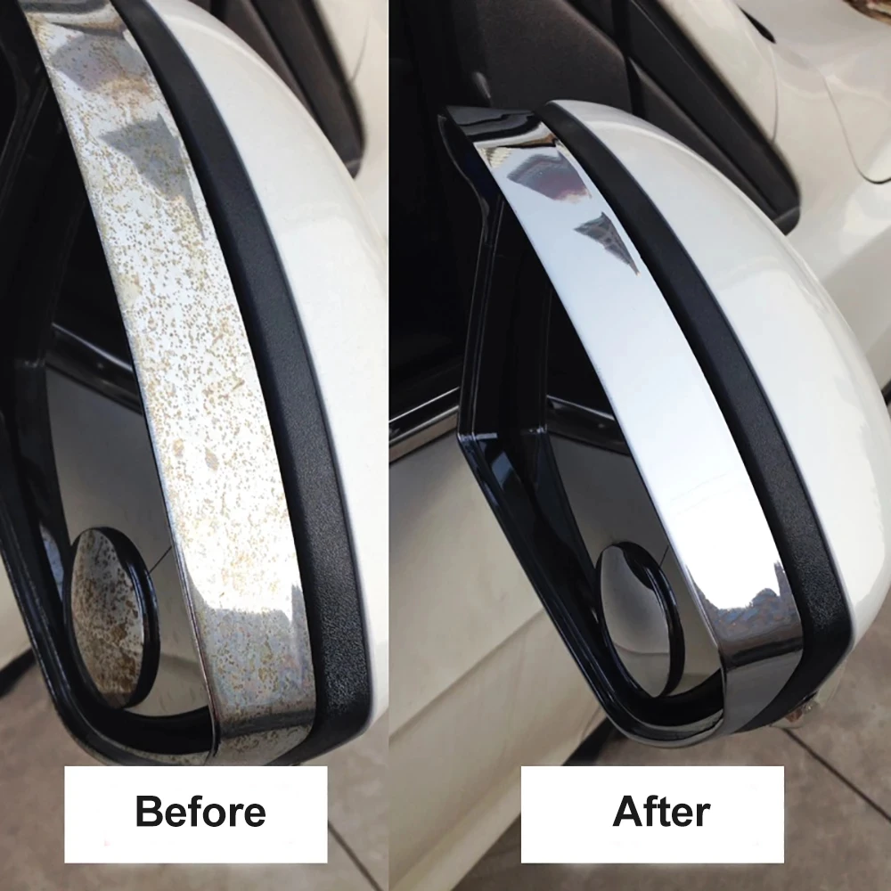 Rust Remover Spray 1Pc 50Ml Chrome Plate Retreading Agent Car Rust removal Spray Cleaner Chrome Refurbishment Polishing Tool Car Care