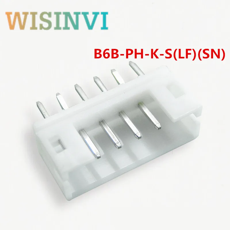 

100PCS B6B-PH-K-S(LF)(SN) B6B-PH-K-S 2.0mm pitch 6pin pin socket connector