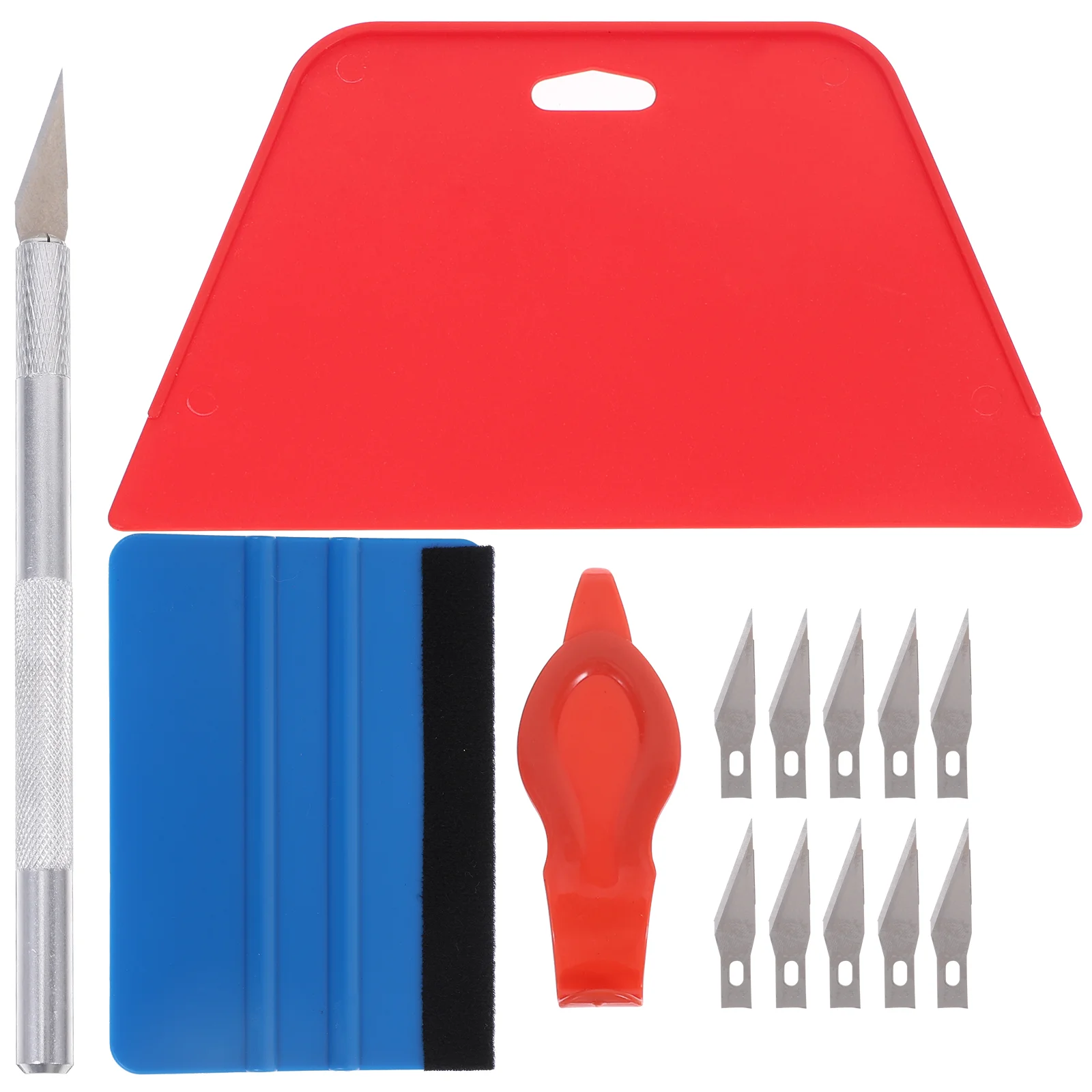 

1 Set Wallpaper Smoothing Tool Kit Car Film Peel Stick Kit Wall Paper Tools