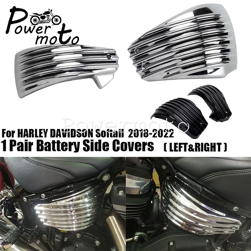 

Для Harley Softail M8 Low Rider FXLR S FXLRS ST FXLRST Deluxe 18-21 аксессуары для мотоциклов ABS полоса боковой обтекатель батареи