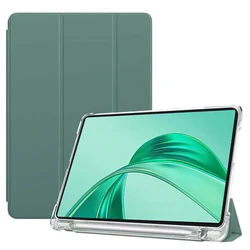 Enhanced Product Title:  
Premium Stand Case with Pencil Holder - Honor Pad X8A (Dark green)