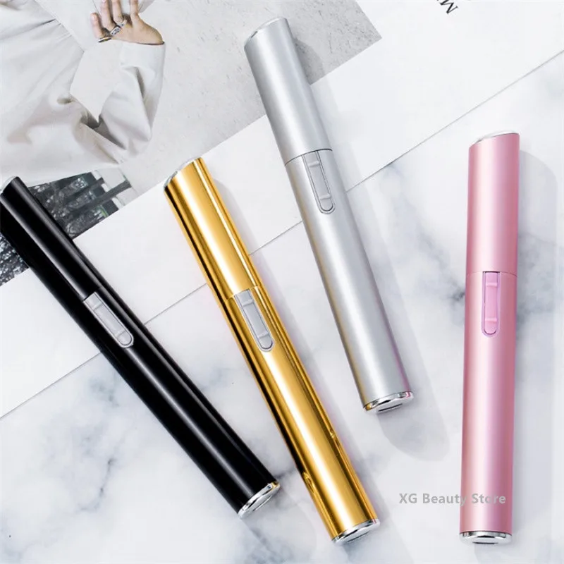 USB Charging Portable Mini Electric Eyebrow Trimmer Women's Shaver Hair Remover Eyebrow Shaper Shaver Body Face Shaving Machine 2