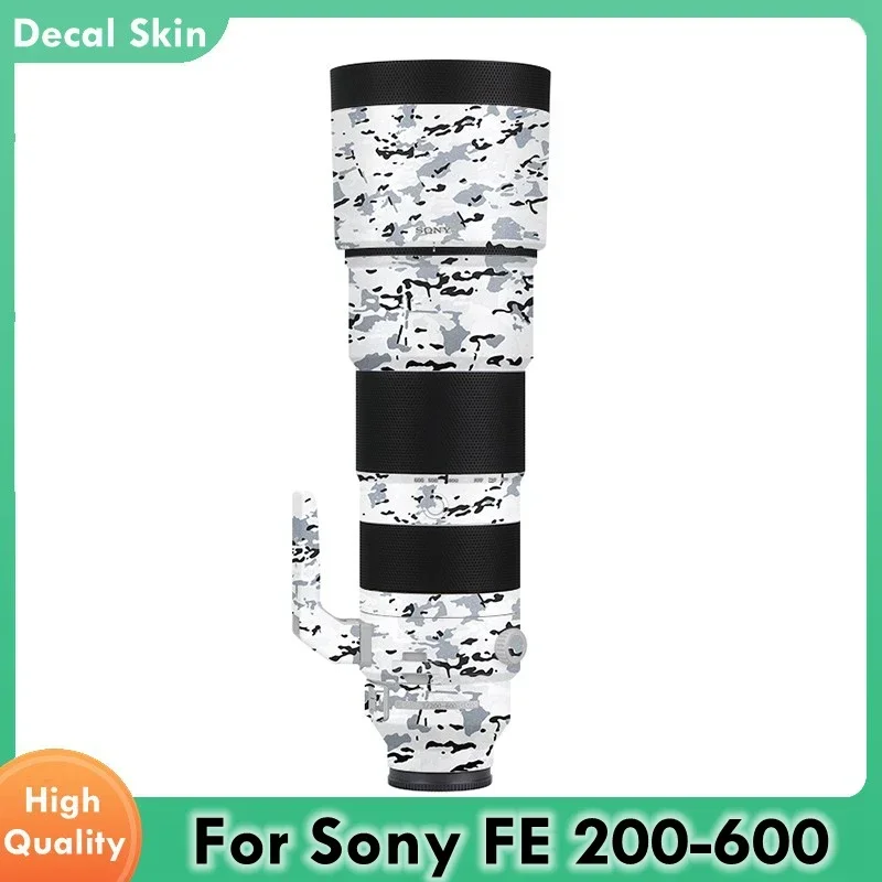 Sticker For Sony FE 200-600mm Decal Skin Camera Lens Vinyl Wrap Film Protective Coat 200-600 F5.6-6.3 G OSS