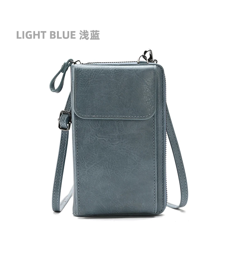 Fashion Ladies Small Crossbody Messenger Bags Women Shoulder Bag Phone Wallet Mini PU Leather Card Holder Female Purse