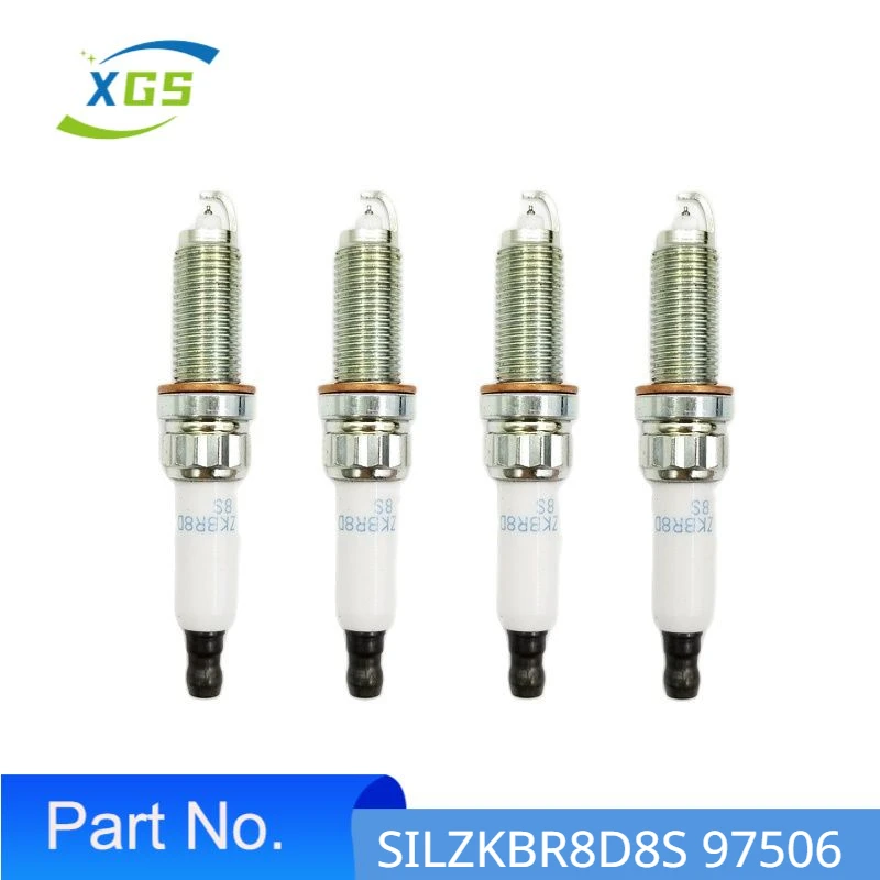 4PCSnewSILZKBR8D8S97506IridiumCandlesPlatinumSparkPlugForBMW