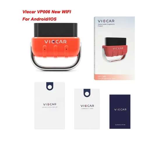

Viecar VP006 V2.2 hardware wifi OBD2 elm327 Scan Tool with 25K80 supports Android/Apple