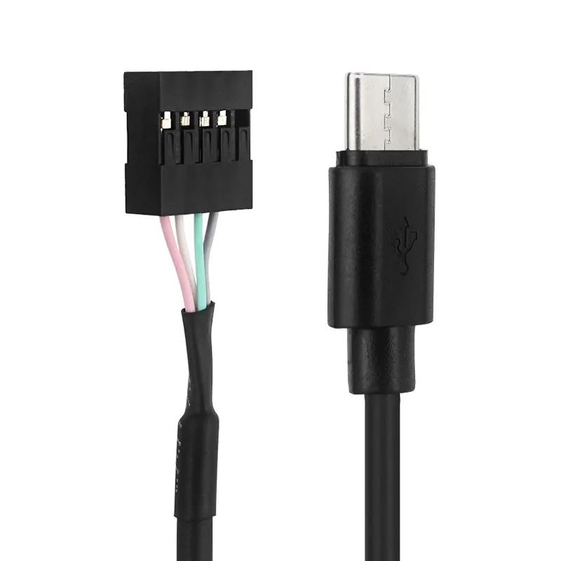 Usb tipo c a 5pin Cabo para Placa-mãe do Computador para Usbc Tela Secundária pc Lcd - Imagem 5