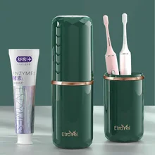 

Luxury Portable Toothbrush Storage Box Travel Toothbrush Storage Organizer Case Bathroom Accessories Toothpaste Box