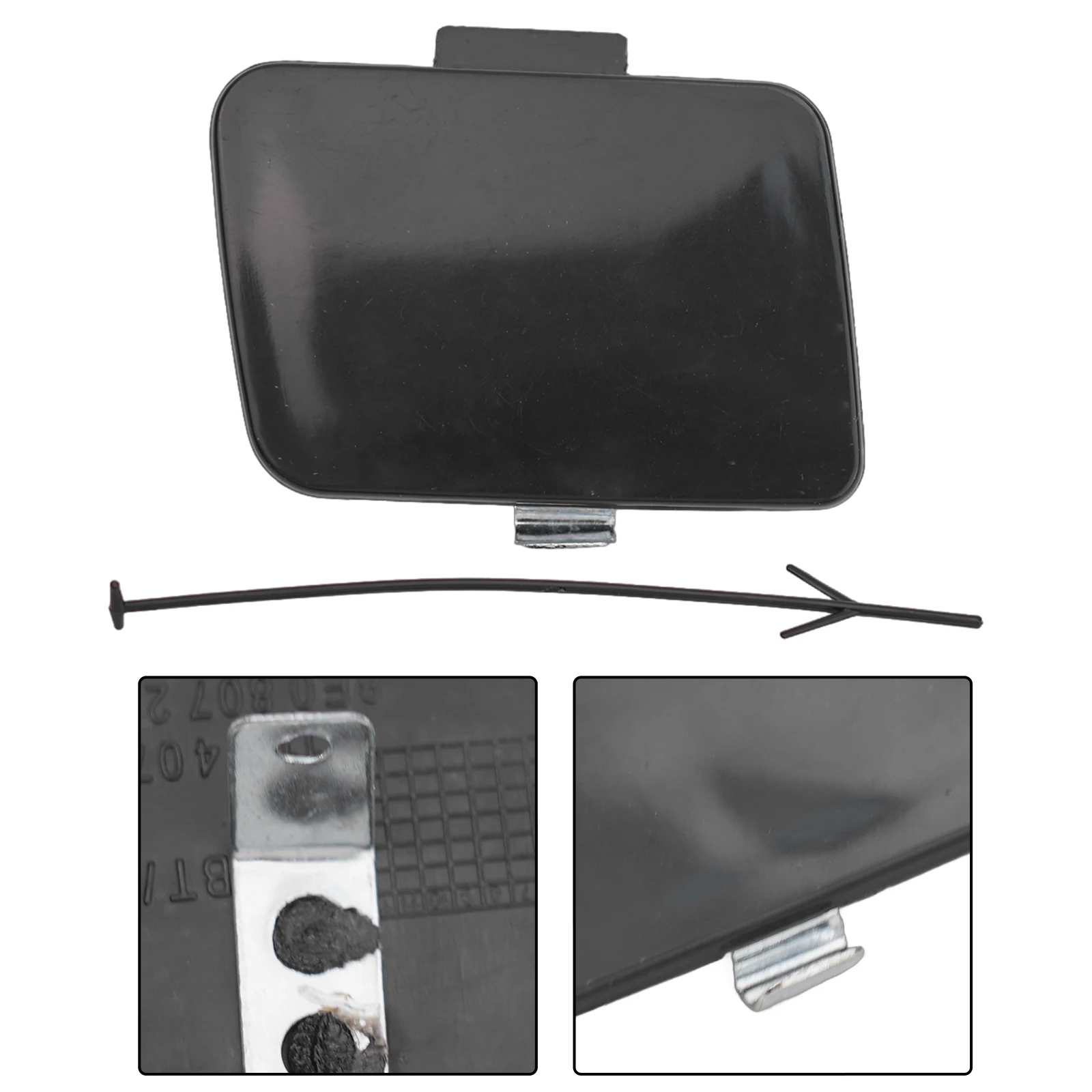 8E0807241 For Audi A4 B6 2001-2005 Front Bumper Spoiler Towing Eye Hook Cover Replacement Spoiler Trailer Cover