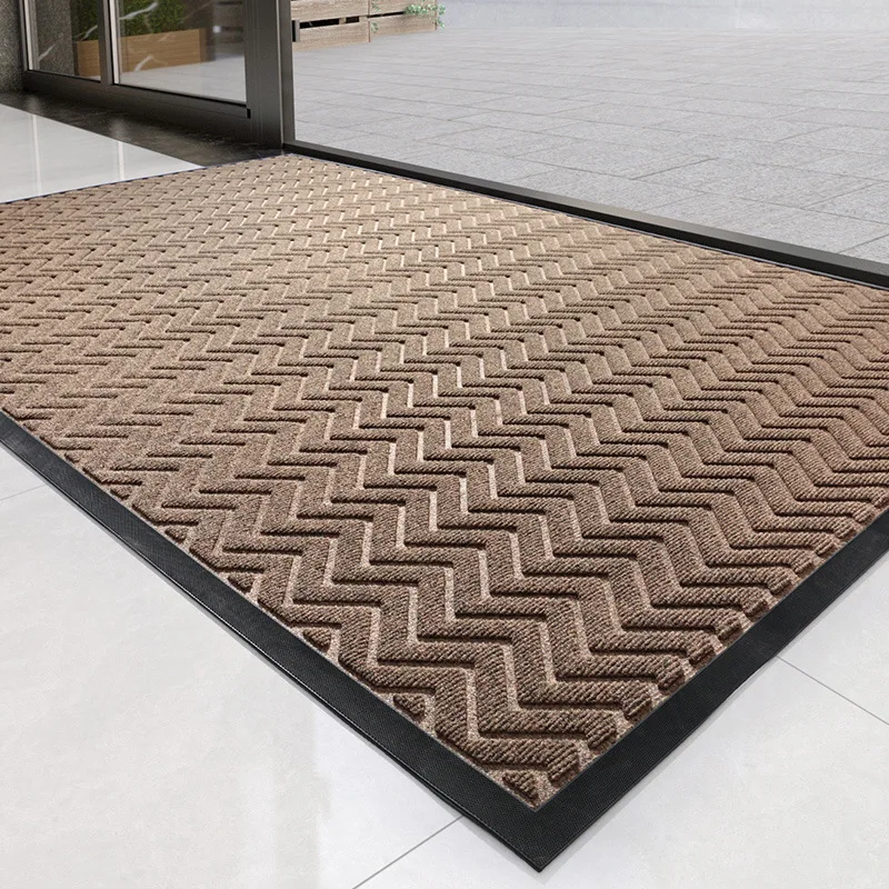

Modern Simple Dust Removal Door Floor Mat Carpet Household Home Wear-resistant Rubbing Foot Mat Scraping Sand Non-slip Door Mat