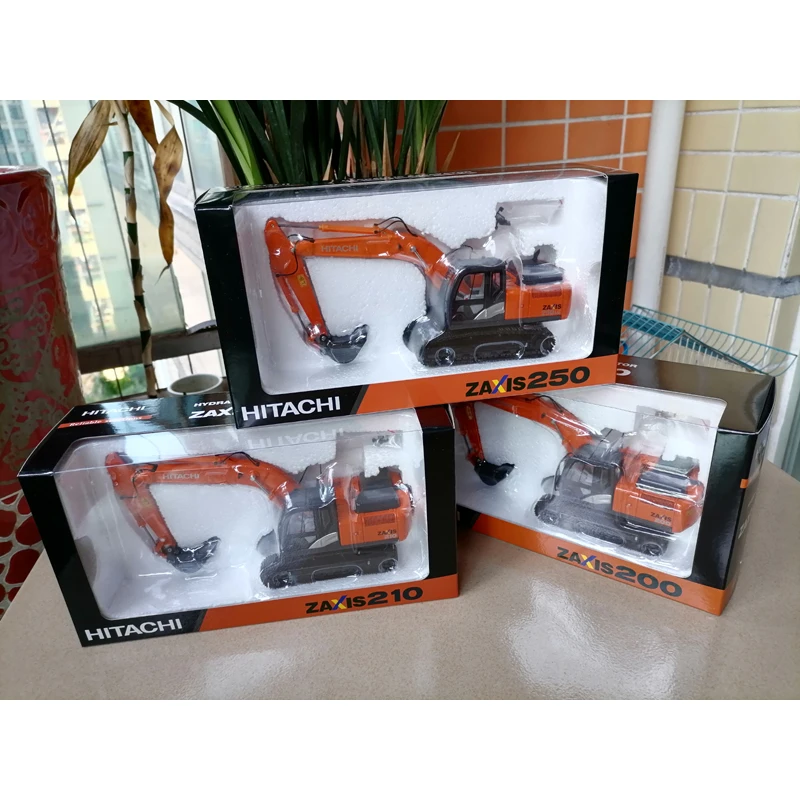 

Collectible Diecast Toy Model 1:50 Scale Hitachi ZAXIS ZX200-5A,ZX210-5A,ZX250LC-5A Hydraulic Excavator Engineering Machinery