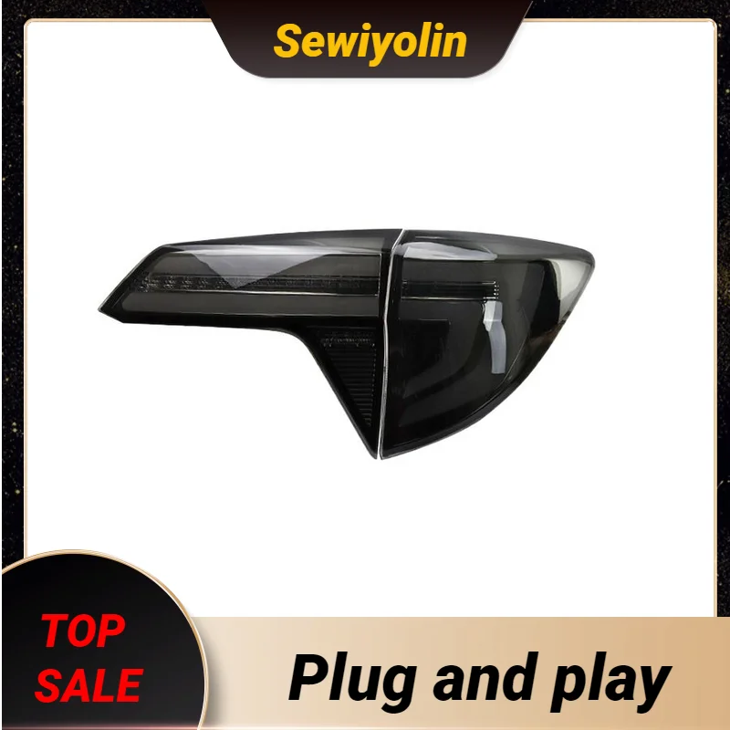 

Car Tail Lights For Honda VEZEL 2015-2022 Car Accessories Rear Lamp Back Stop Running Brake DRL Turn Signal light Plug and Play