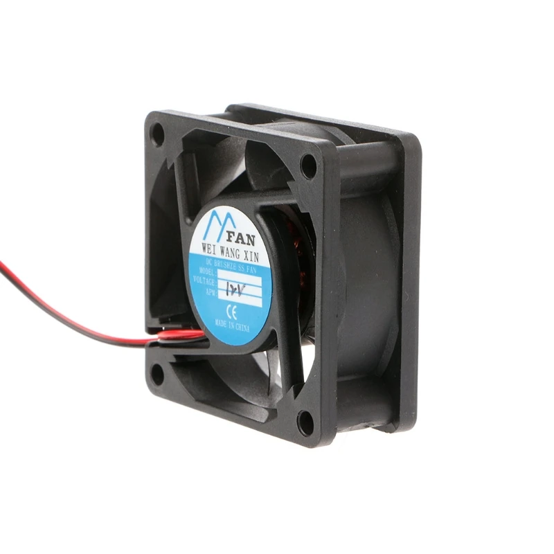 Ventola di raffreddamento PWM 12V 0,50A, ventola di raffreddamento con doppio cuscinetto a sfera