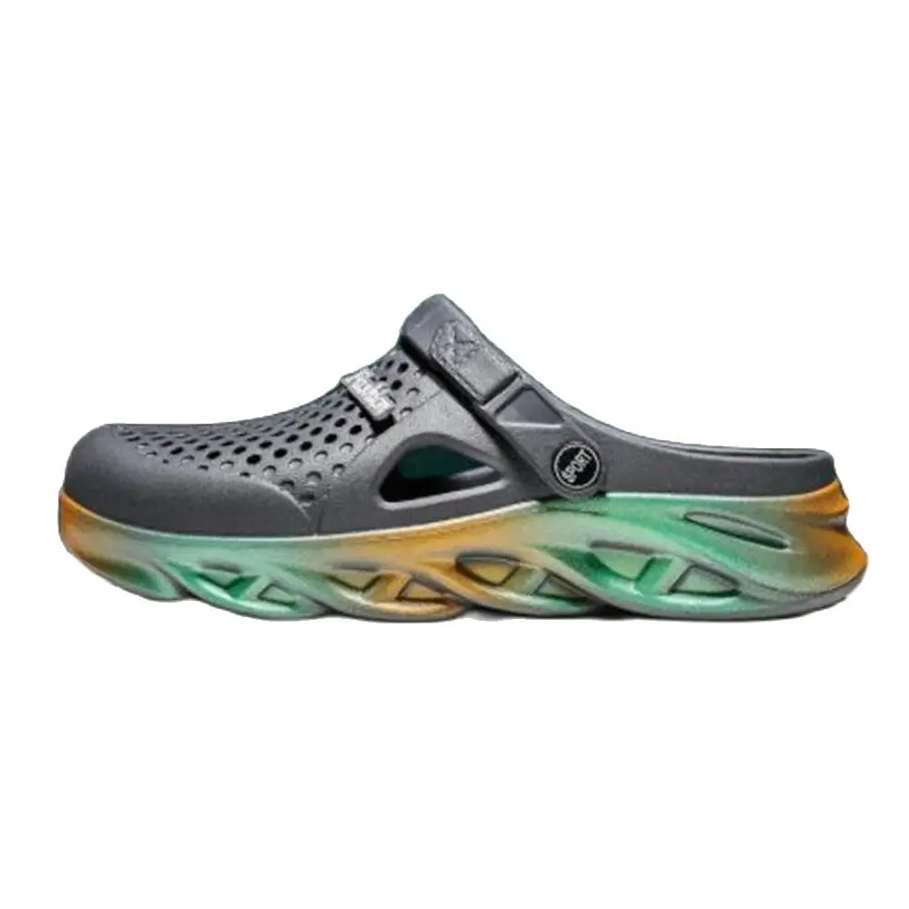 

Сандалии пляжные для мужчин и женщин, модные тапочки с градиентом, высокие прыжки, 36-46, лето