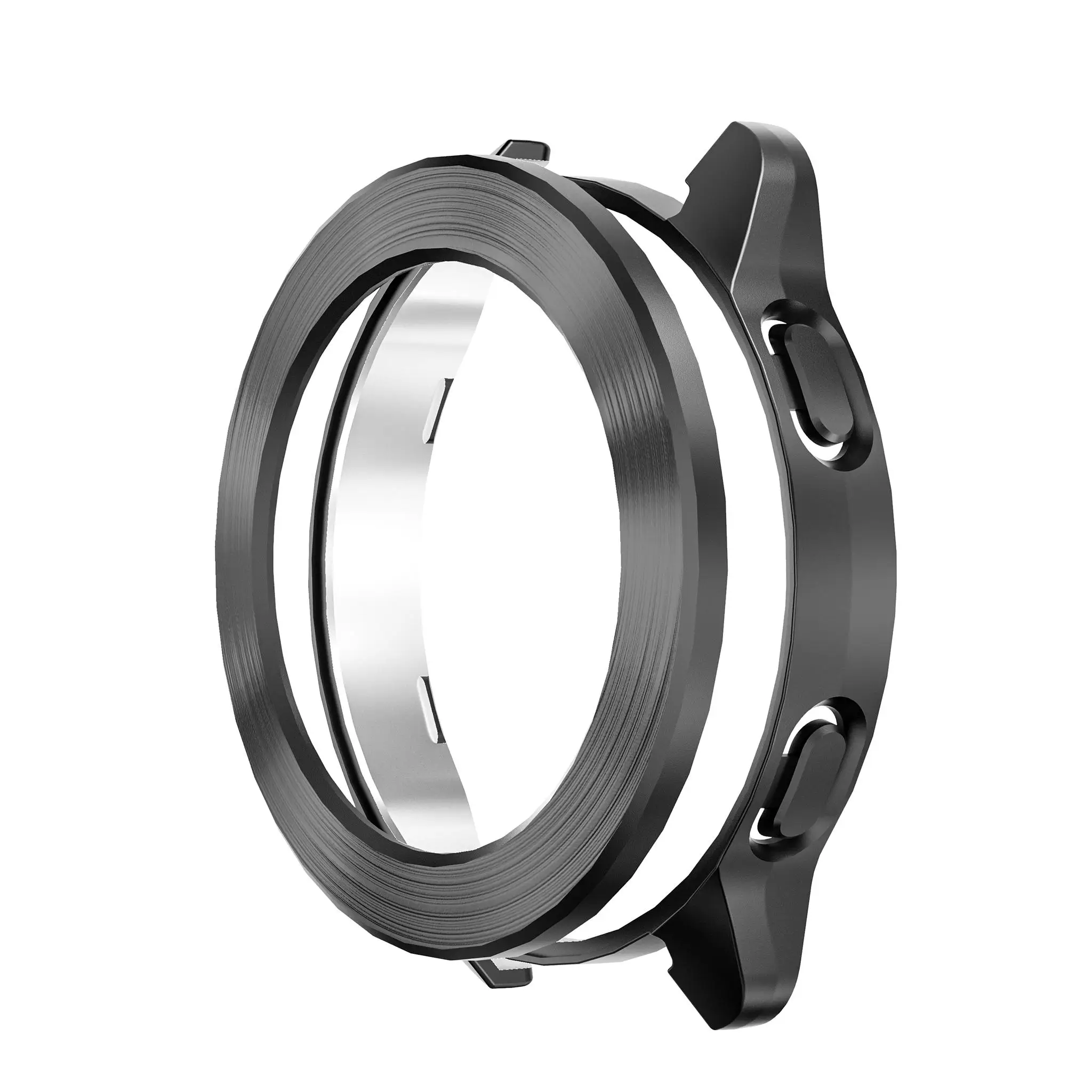 Premium Electroplated Protective Shell with Bezel