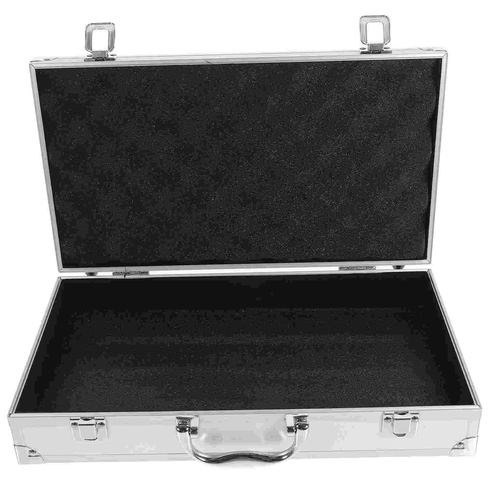 Password Tool Box Aluminum Alloy Toolbox Medicine Box Cryptographic Instrument Storage Box Travel Luggage Organizer Suitcase