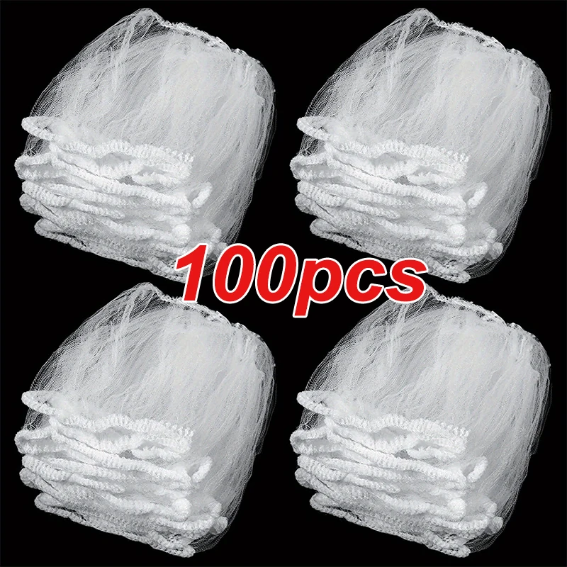 100Pcs Disposable Kitchen Sink Filter Sewer Drain Anti-blocking Garbage Bag Pool Leak Mesh Bag Mesh Strainer Sink Garbage Net