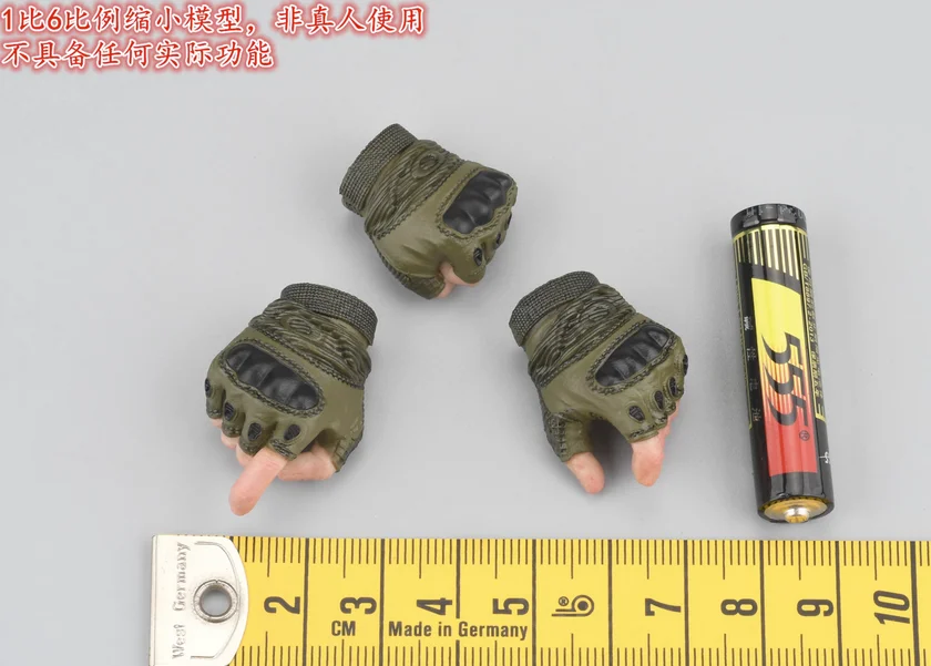 Soldato Erstory 1/6 Soldato Maschio Ssg-005 Divisione 2 Guanti Tac50 Modello Mani