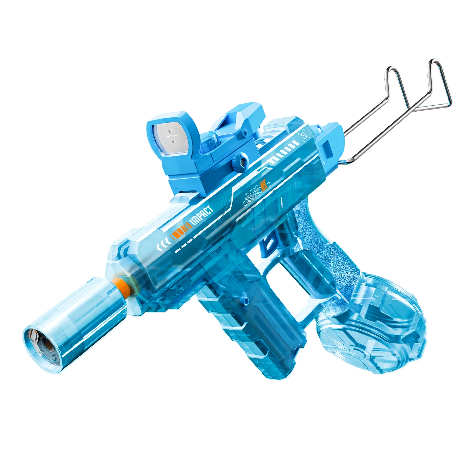 Electric High-Speed Flashing Lights Water Gun - Large Capacity Children's Toy