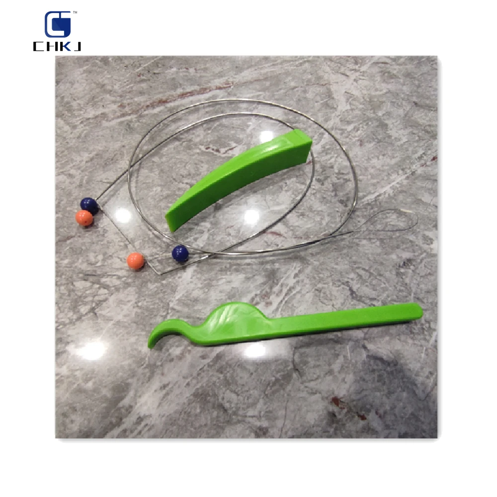Car Door Lock Unlocking Tools Steel Wire Ball Green Durable Nylon Wedge