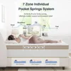 Queen Size Mattress, Upgrade Strengthen Medium 12 Inch Hybrid Queen Mattress in A Box, Mattress Queen Size With High Density 4