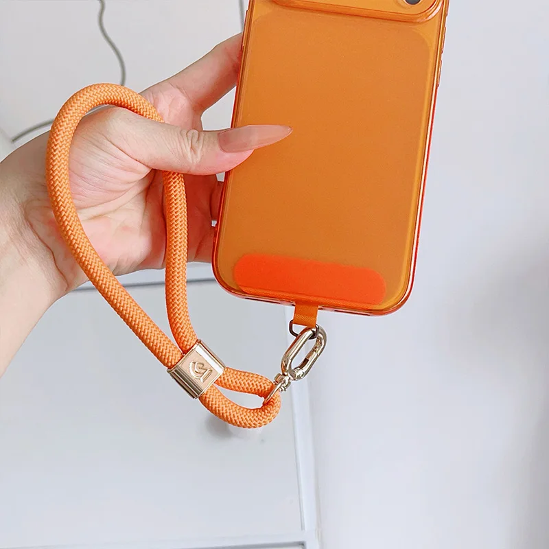 Luxury Phone Lanyard with Stylish Wrist Strap - Fashionable Anti-Loss Accessory