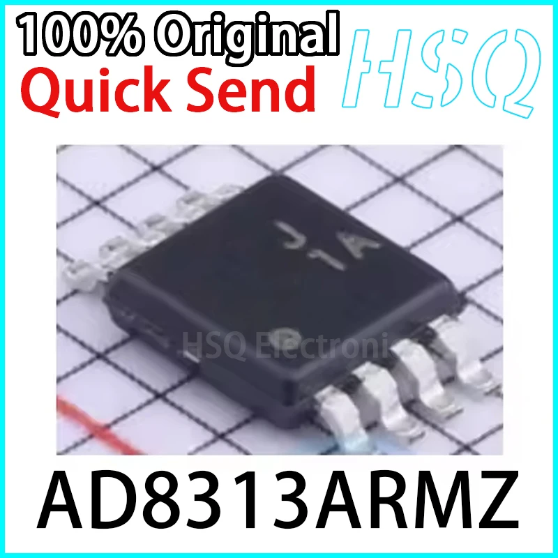 

1PCS AD8313ARMZ-REEL7 AD8313ARM Silk Screen J1A Logarithmic Detector MSOP8 Brand New Original