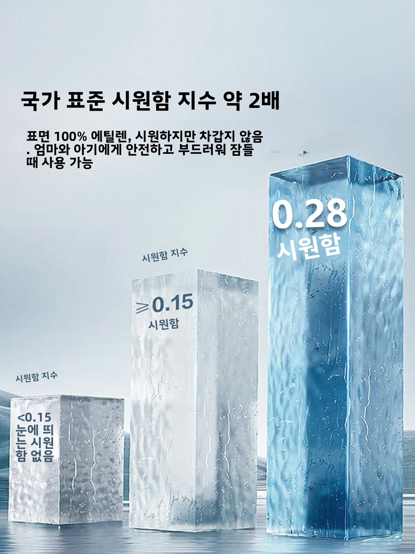 2026년형 뉴 아이스 실크 쿨링 매트 3종 세트 세탁기 사용 가능 A급 임산부 및 용 18미터 침대 캐노피 스타일 에어컨 매트 소프트 매트