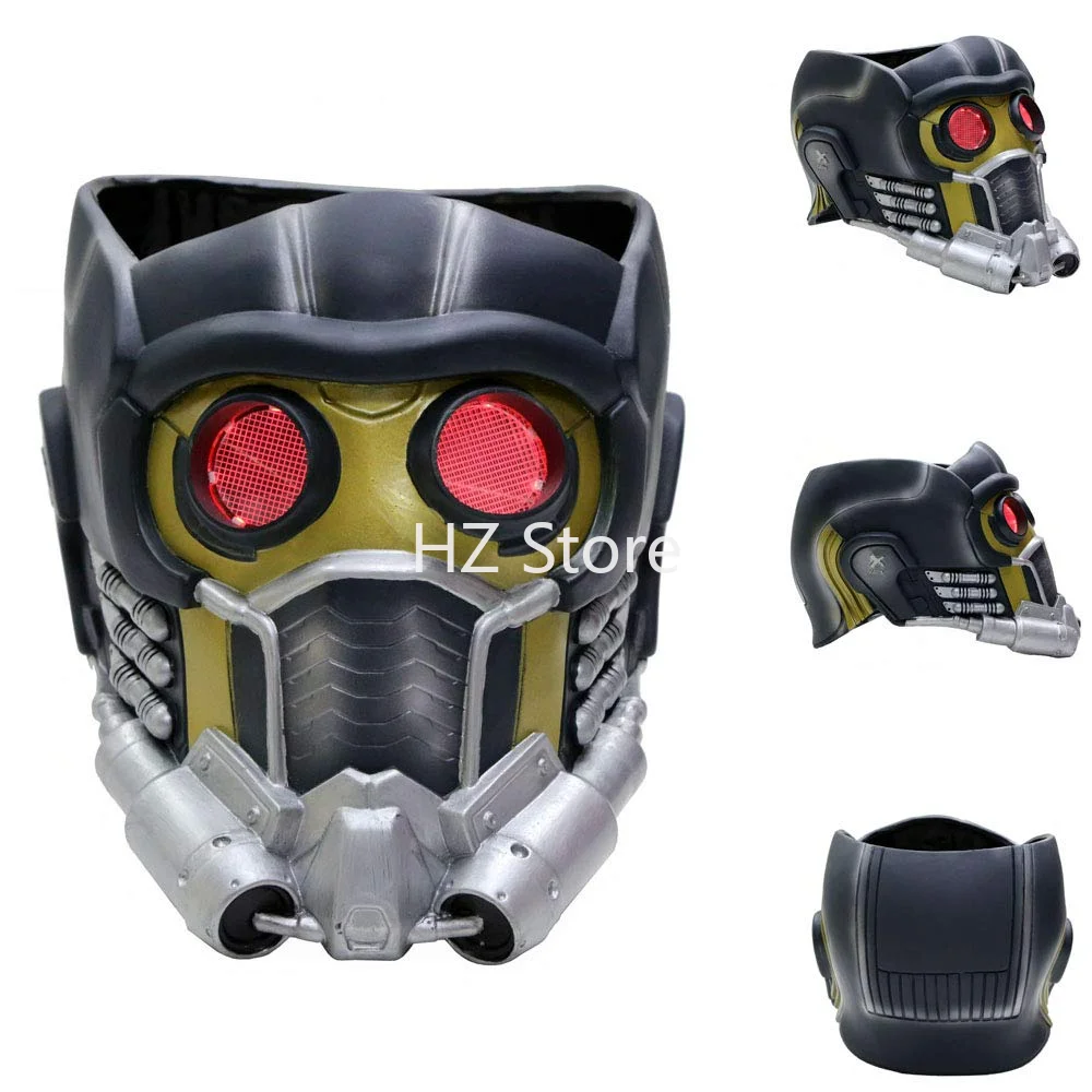 Máscara de Cosplay de guardianes de Star Lord, casco 11, disfraz de