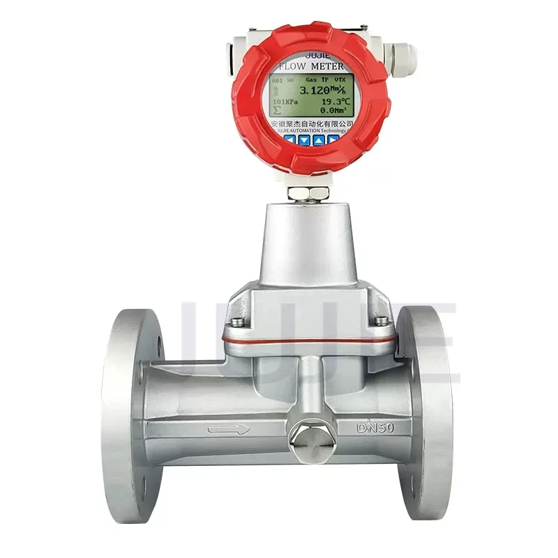DN150 Biogas Gas Flow Meter Natural Precession Vortex Swirl Flowmeter