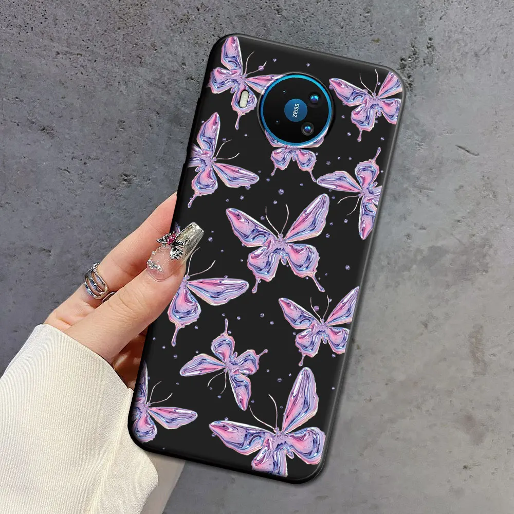 Floral Soft Silicone Cartoon TPU Luxury Phone Case - Fashion Back Cover