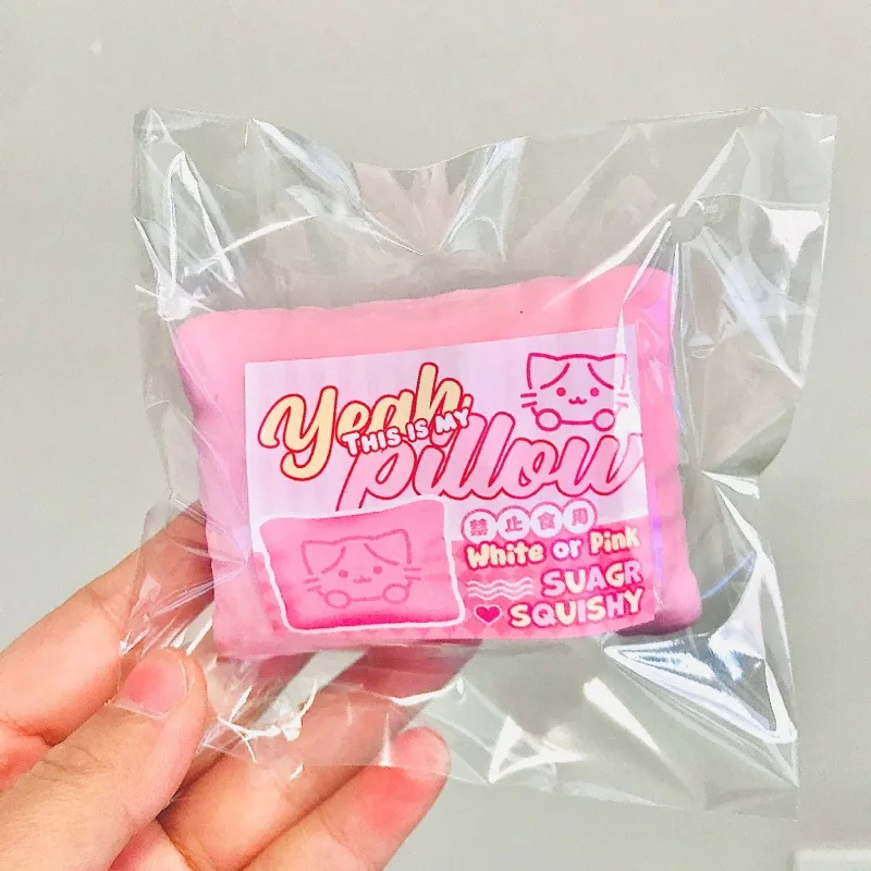 Cute Cat Pillow Squishy Slow Rising ASMR Sensory Fidget Toy - Stress Relief Anxiety, ADHD, Autism, Gift For Kids And_voghion.com