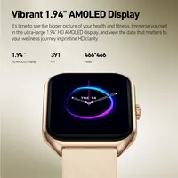 Zeblaze GTS 4 Voice Calling Smart Watch 1.94" HD AMOLED Display 100+ Sports Modes Heart Rate SpO2 Health Monitoring Smartwatch - Image 3