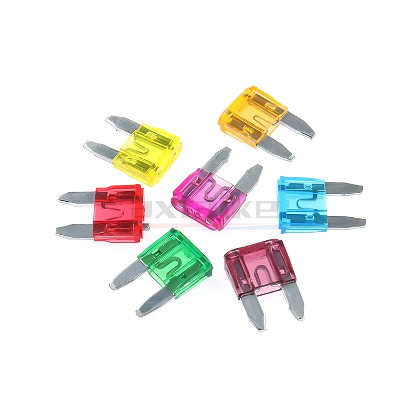 10PCS Fuses Mini Small Medium Car Fuse 1A 2A 3A 4A 5A 7.5A 10A 15A 20A 25A 30A 35A Amp Clip Fuse Inser For Car Truck