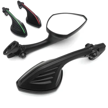 W/ Colorful Stickers Mirrors Racing Rearview For 2003-2021 Honda CBR600/Suzuki GSXR750 1300 Ninja FZ1 Free Shipping