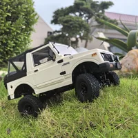 2024 New Wpl C74-1 Open-Top Version  Jimny 2.4g Remote Control Off-Road Car Full-Scale 4-Wheel Drive Climbing Vehicle Car Toy 2