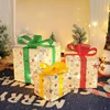 Gift Boxes Lights with Remote Control, Set of 3 Smart Luxury Present Boxes Lamp, for Holiday, Gift, Party, Winter, Home Decor 3