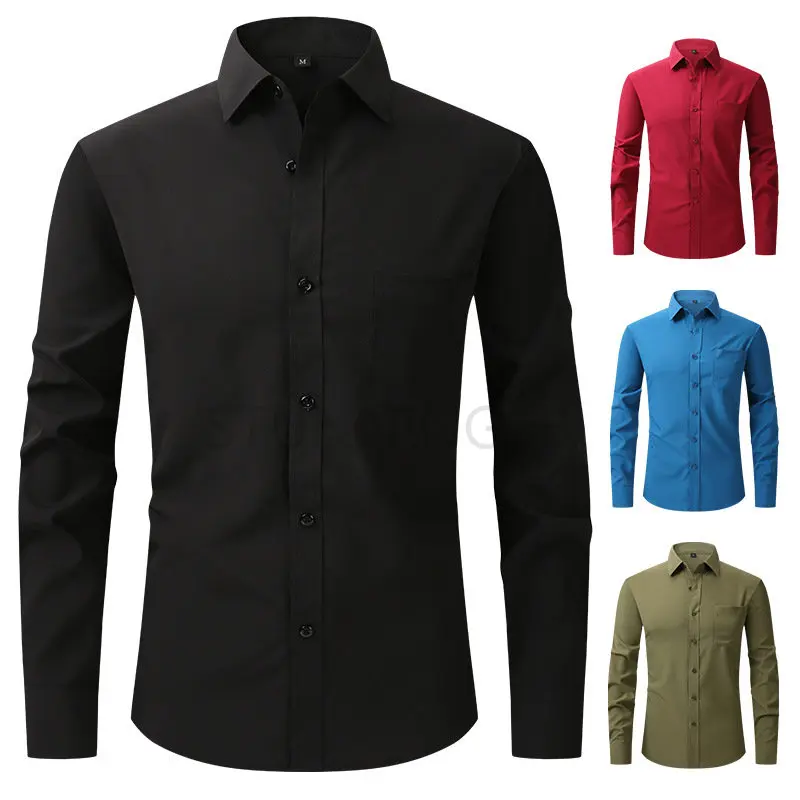 2023-New-Shirts-for-Men-Clothing-Camisa-Masculina-Blusas-Ropa-Camisas ...