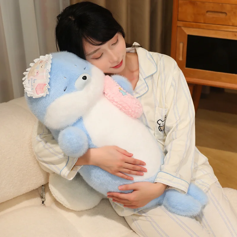 Kawaii Therapy Cotton Candy Blue Seal Plush (65cm)