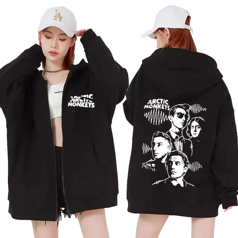 Arctic Monkeys Rock Band Zipper Hoodies I Wanna Be Yours 505