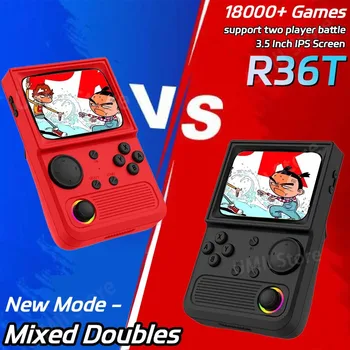 AISLPC R36T Retro TV Console di gioco portatile Wifi Multigiocatore Schermo IPS da 3,5 pollici Sistema Linux Lettore tascabile portatile 18+ giochi 1