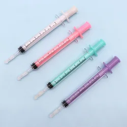 Stylo effaçable mignon d'infirmière d'école, stylo à bille magique d'encre bleue pour étudiant, papeterie de bureau 5 pièces/ensemble 