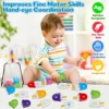 Montessori Children's Ice Cream Dinosaur unicorn Letter Matching Toys Toddler Learning Toys Child Development Games 5